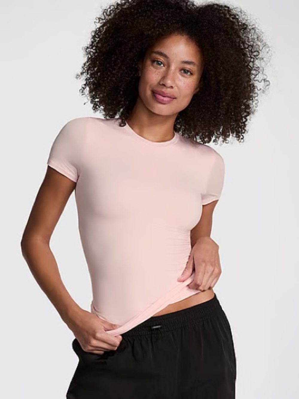 PINK Victoria’s Secret Light Pink Everyday Tee M